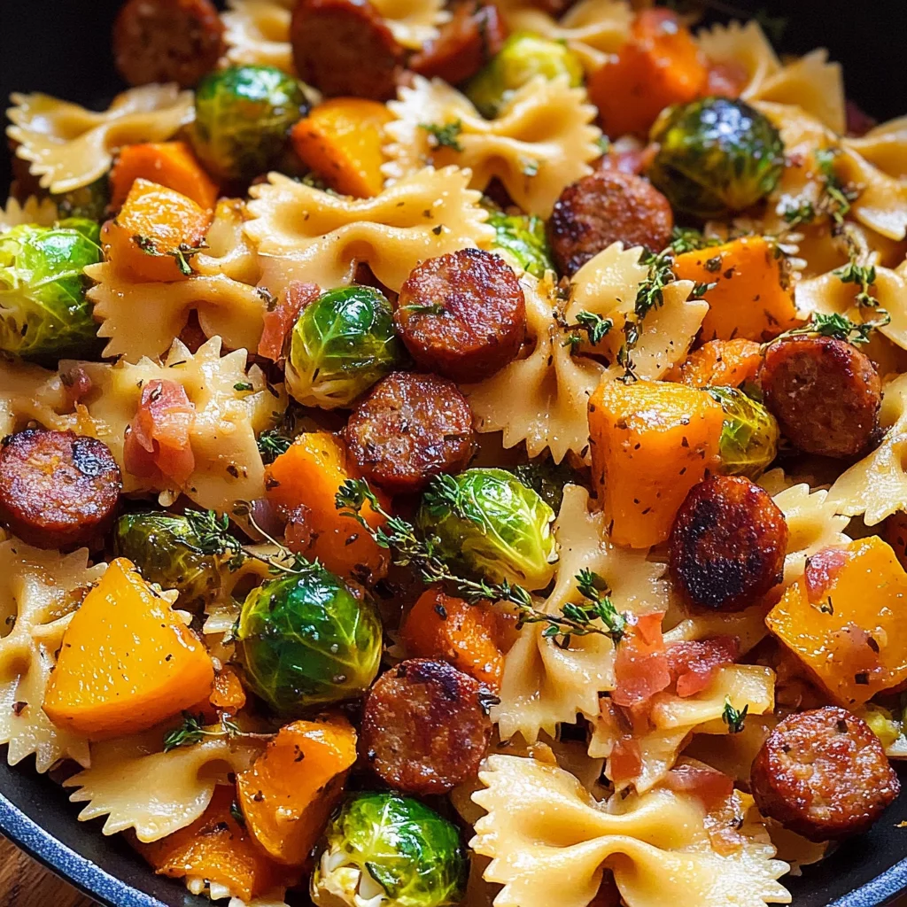 Autumn Sausage Pasta Squash: Amazing 25-Min Fall Favorite