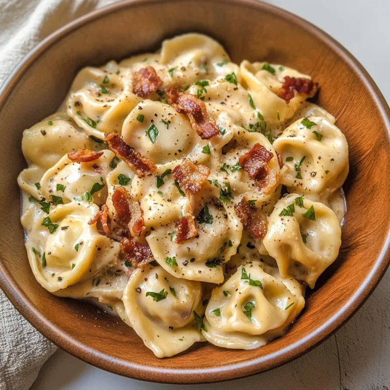 Bacon Cream Cheese Tortellini: A Deliciously Indulgent Recipe You Must Try