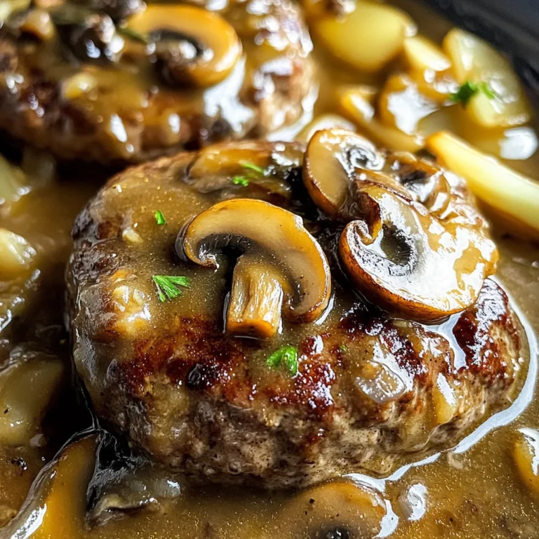Bobby Flay's Salisbury Steak