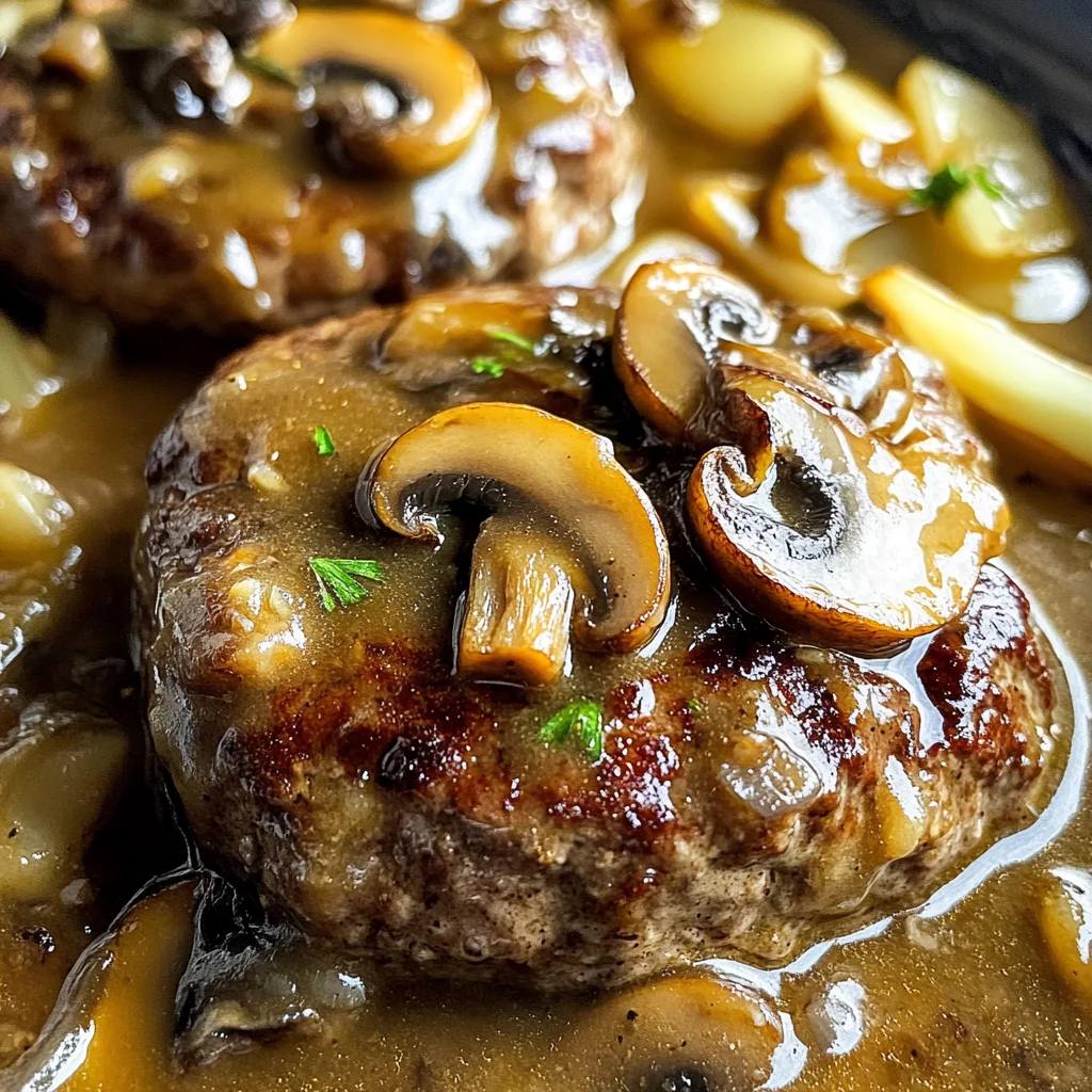 Bobby Flay's Salisbury Steak
