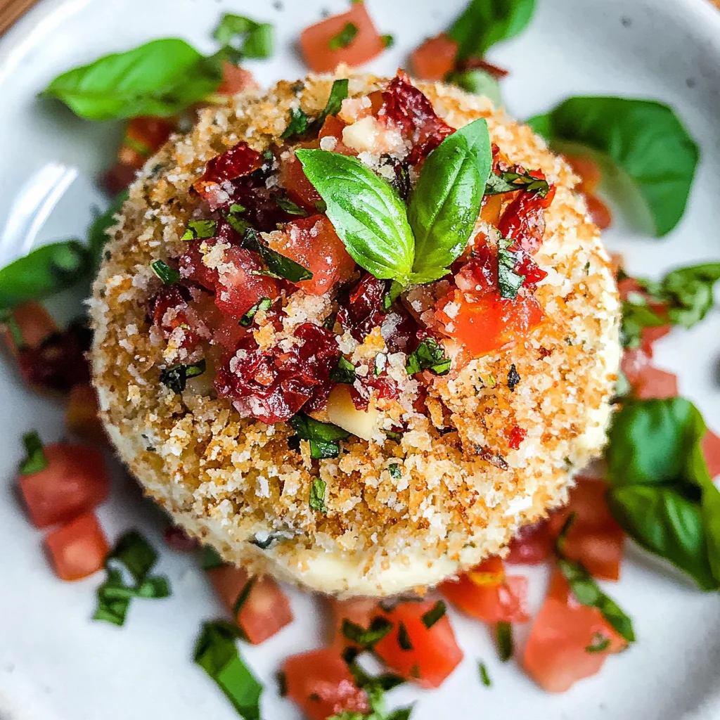 Bruschetta Cheese Ball Recipe - Ultimate Party Appetizer