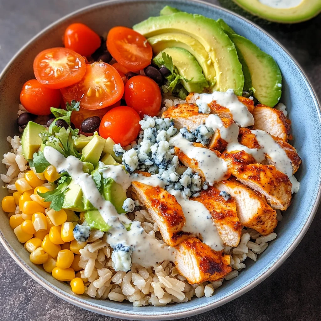 Buffalo Chicken Bowls