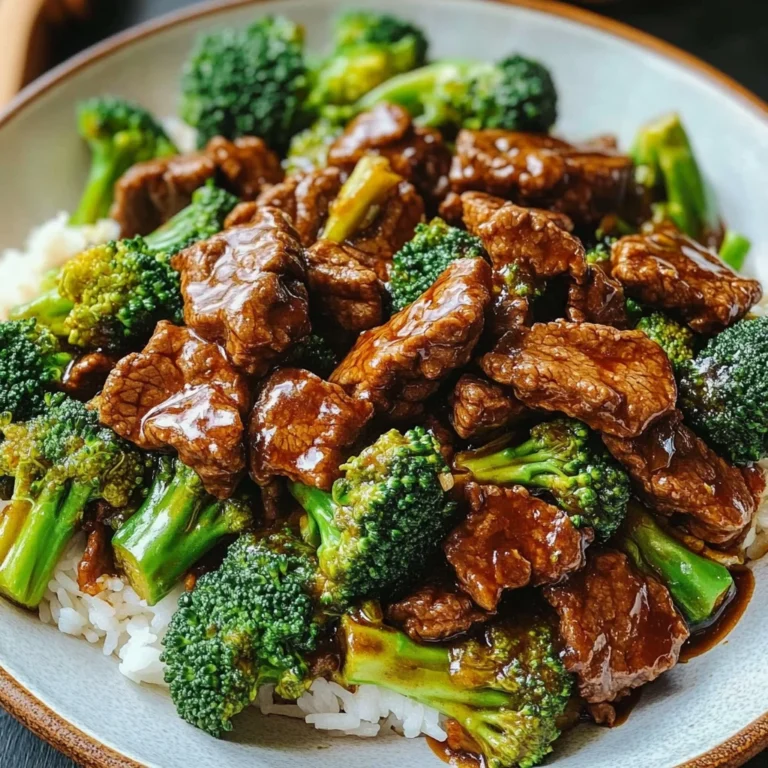 Chinese Beef and Broccoli (牛肉炒西兰花)