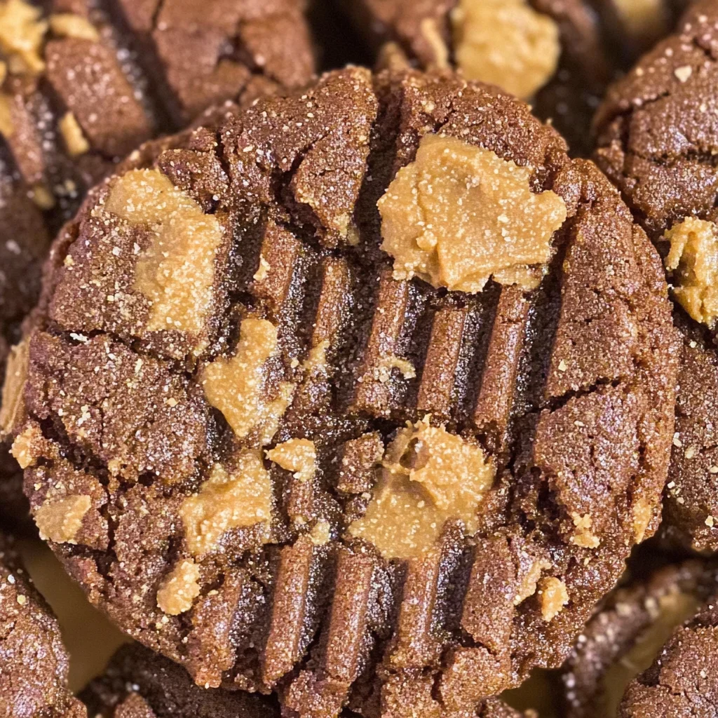 Chocolate Peanut Butter Cookies
