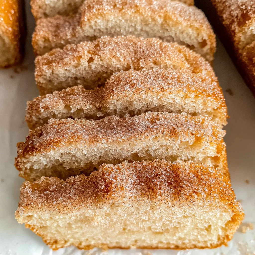 Cinnamon Sugar Donut Bread