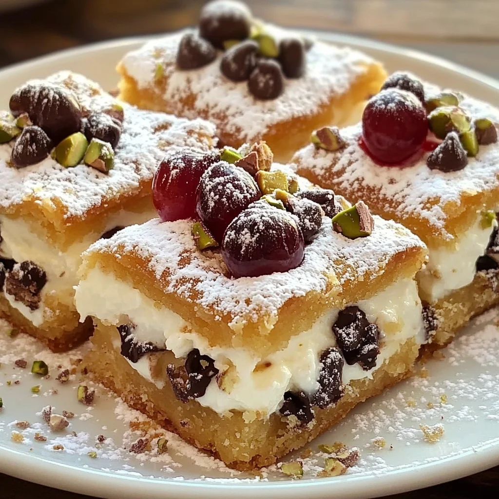 Classic Cannoli Squares That Will Wow Your Taste Buds