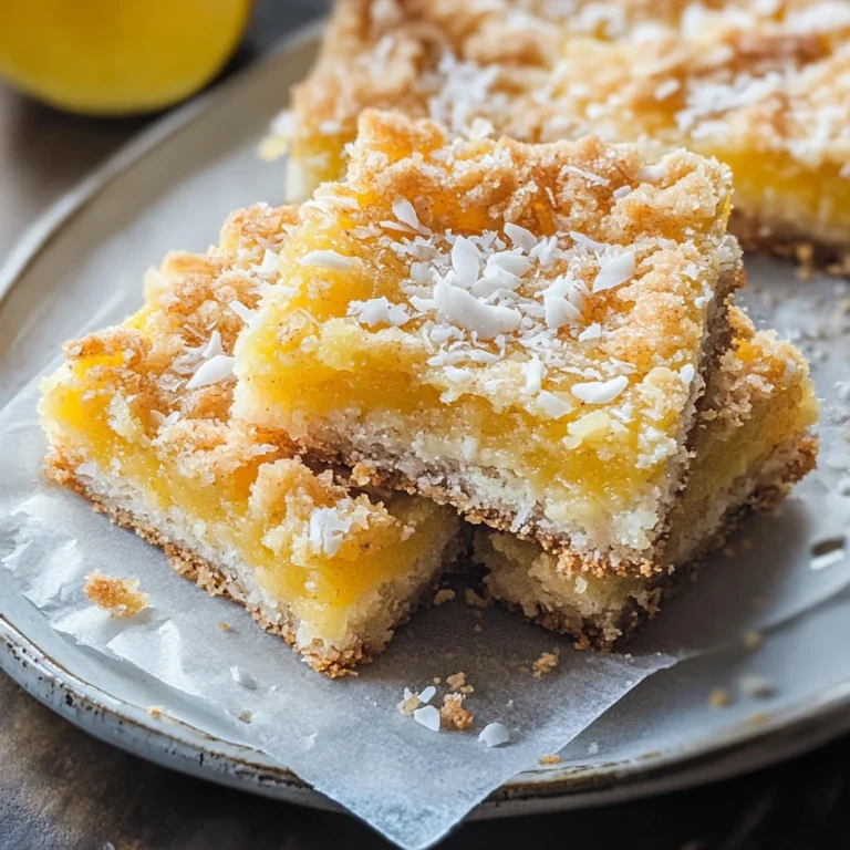 Coconut Bars