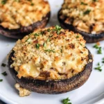 Crab-Stuffed Portobello Mushrooms