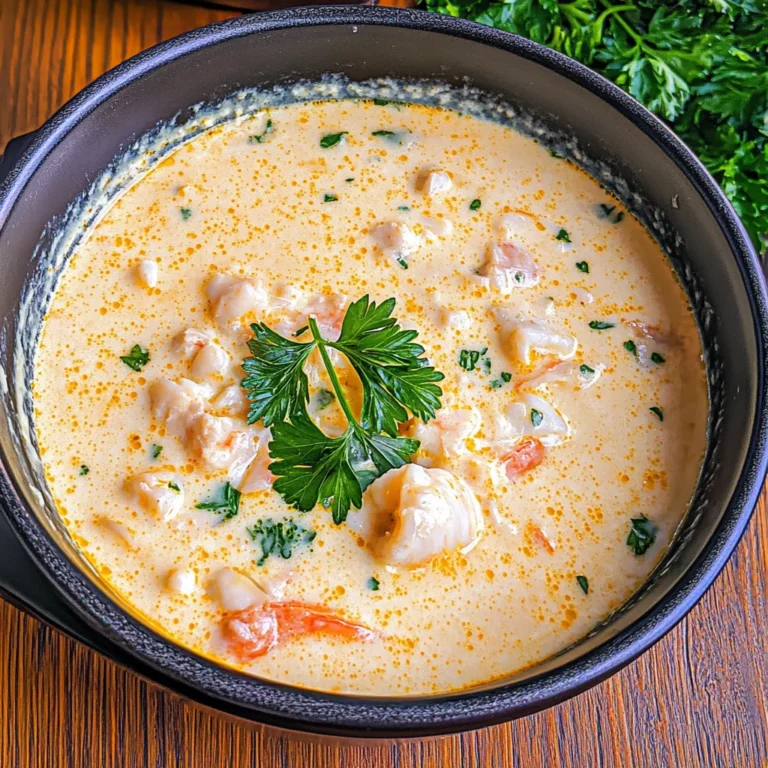 Crab and Shrimp Seafood Bisque
