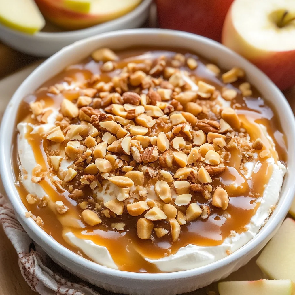 Cream Cheese Caramel Apple Dip