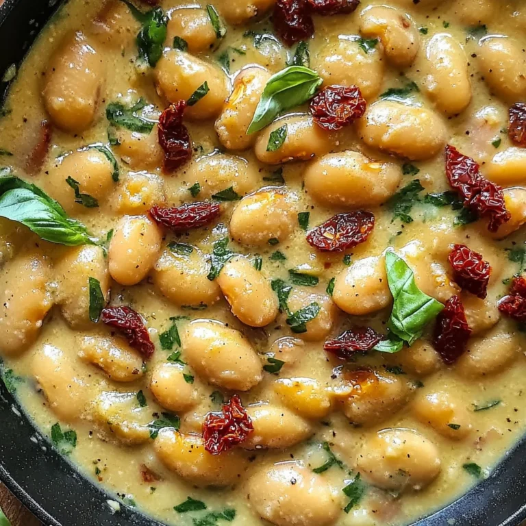 Creamy Tuscan Marry Me Butter Beans
