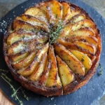 Crispy Balsamic-Thyme Potato Torte