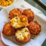 Crispy Corn Cheese Bites