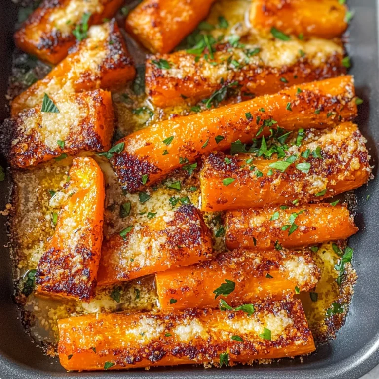 Crispy Parmesan Carrots