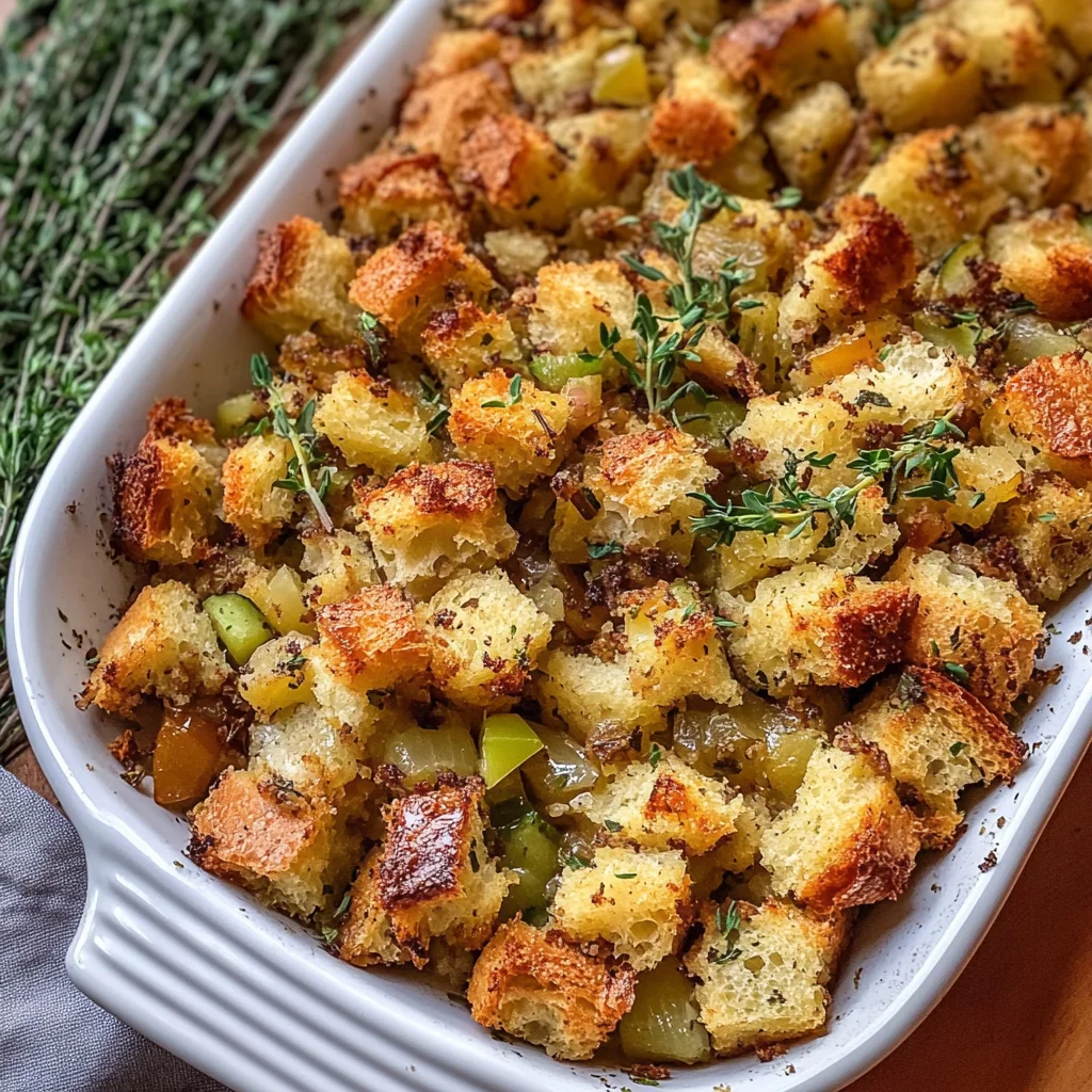 Delicious Grandma’s Thanksgiving Stuffing Recipe
