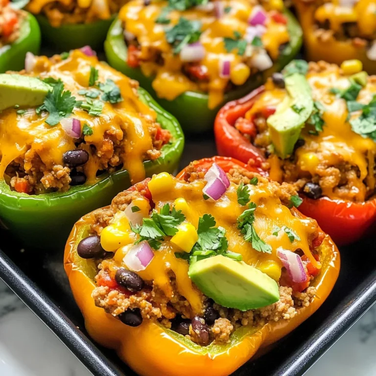 Easy Taco Stuffed Peppers