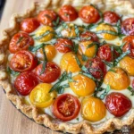 Flavorful Cherry Tomato Pie