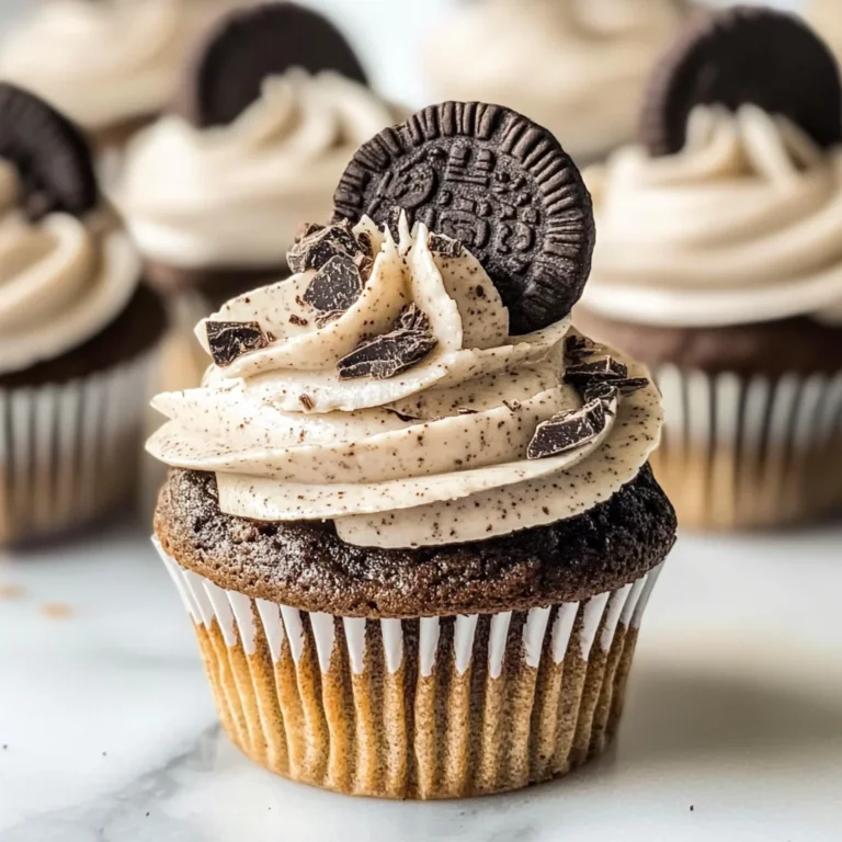 Gluten-Free Cookies & Cream Cupcakes
