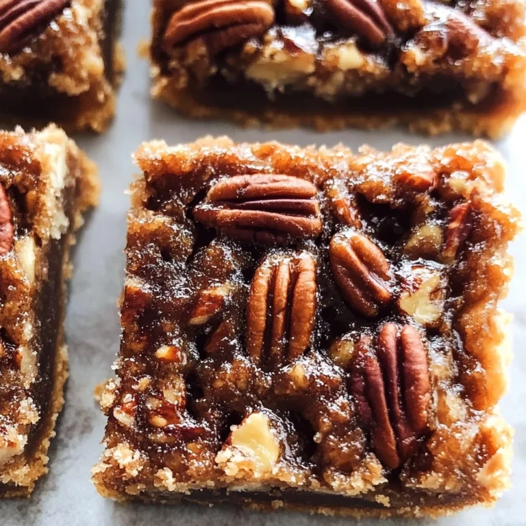 Healthy Gluten-Free Pecan Pie Bars