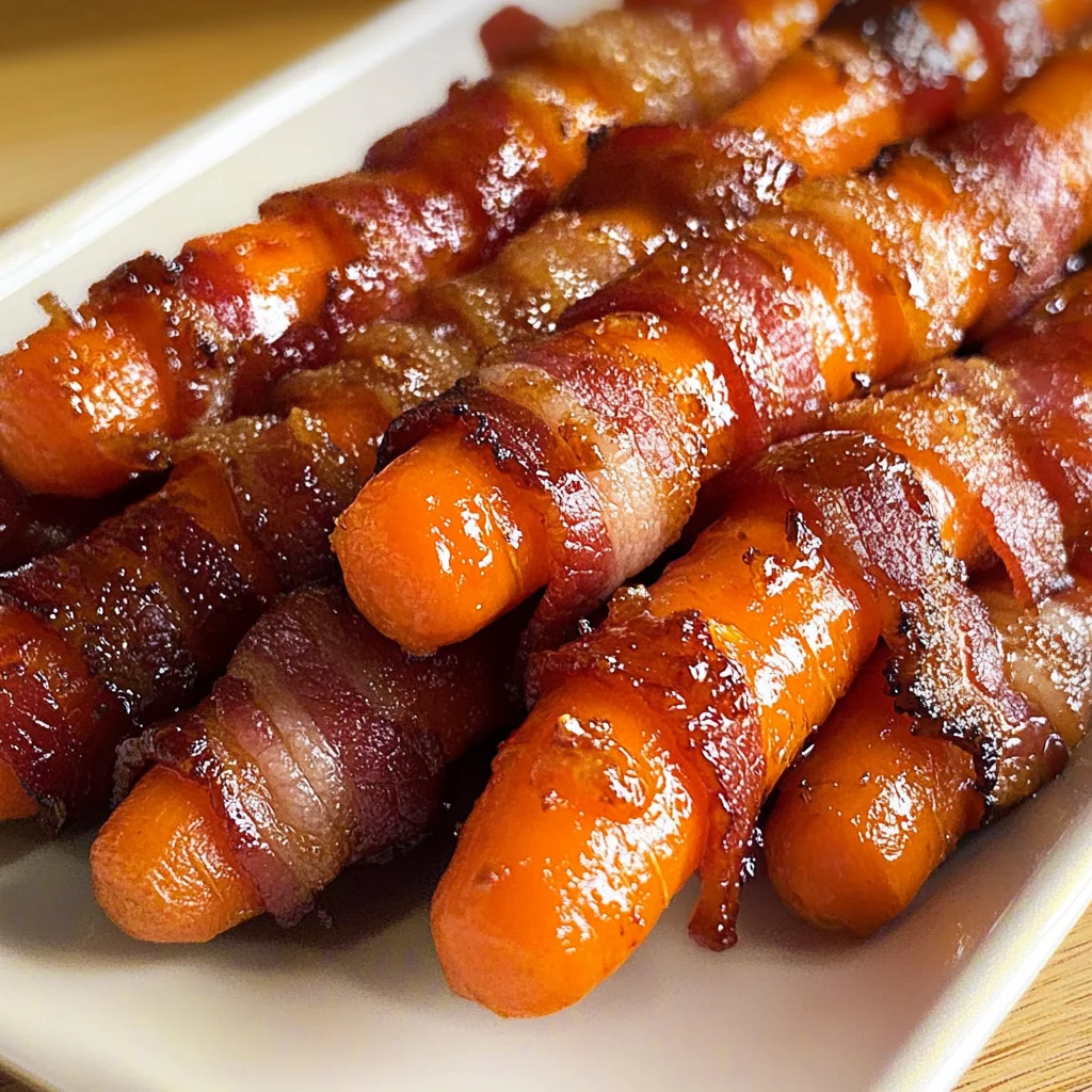 Maple Bacon Carrots