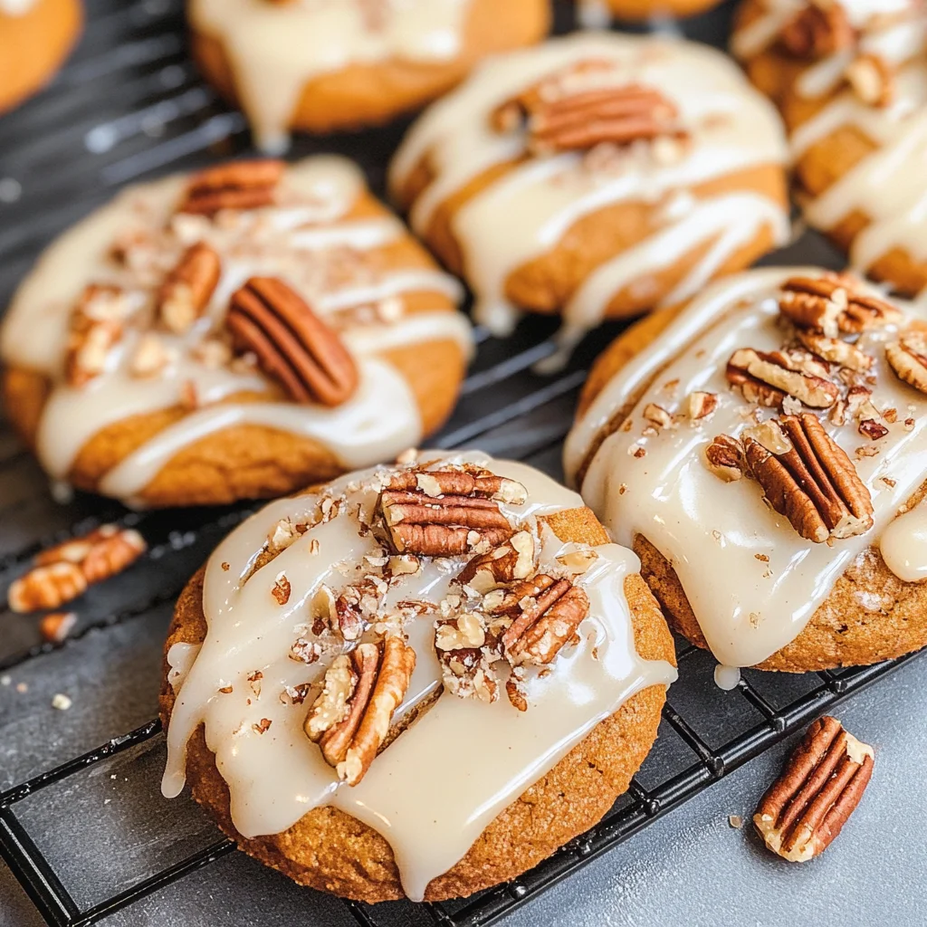 Maple Pecan Pumpkin Cookies