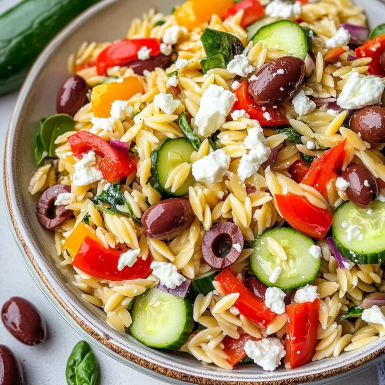 Mediterranean Orzo Salad Recipe