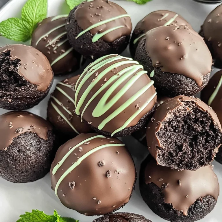 Mint Oreo Truffles