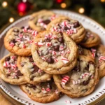 Peppermint Chocolate Chip Cookies
