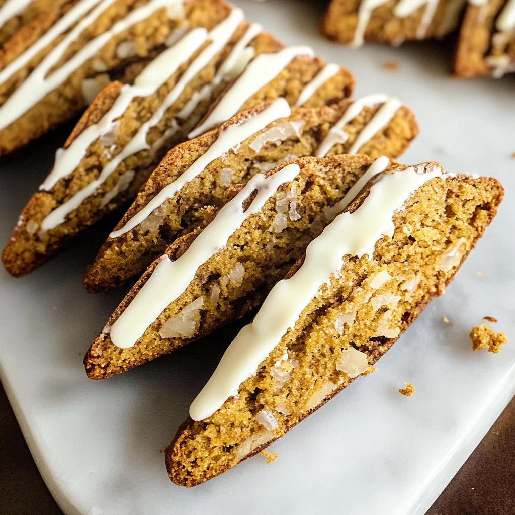 Pumpkin Spice Latte Biscotti