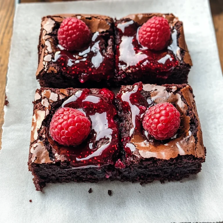 Raspberry Brownies