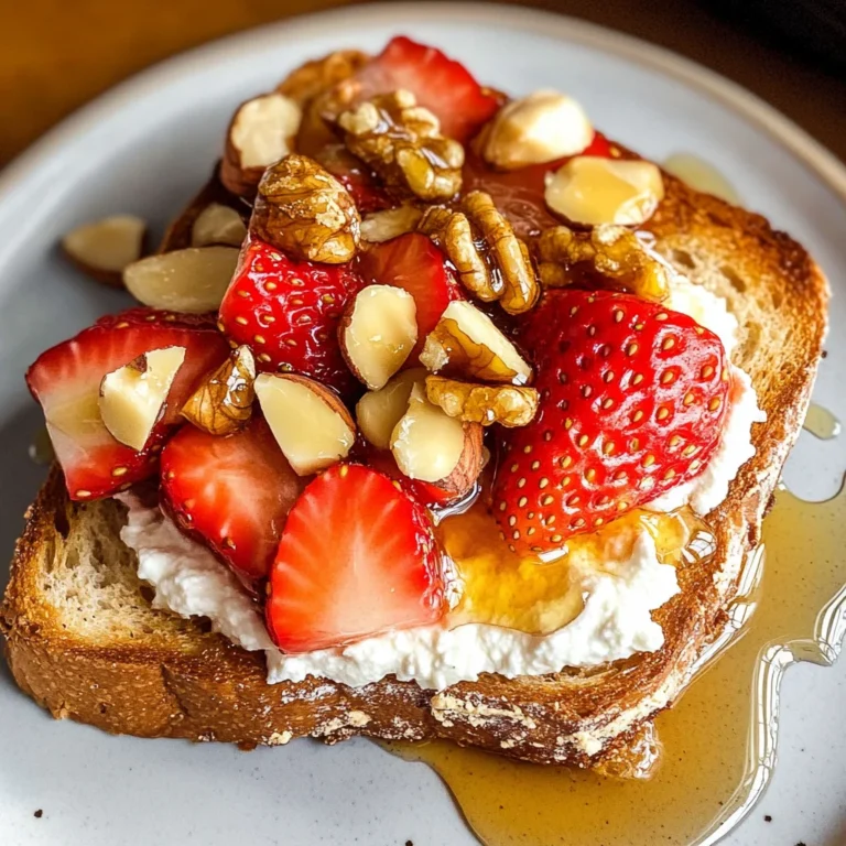 Ricotta Honey Toast