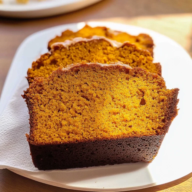 Vanilla Pudding Pumpkin Bread