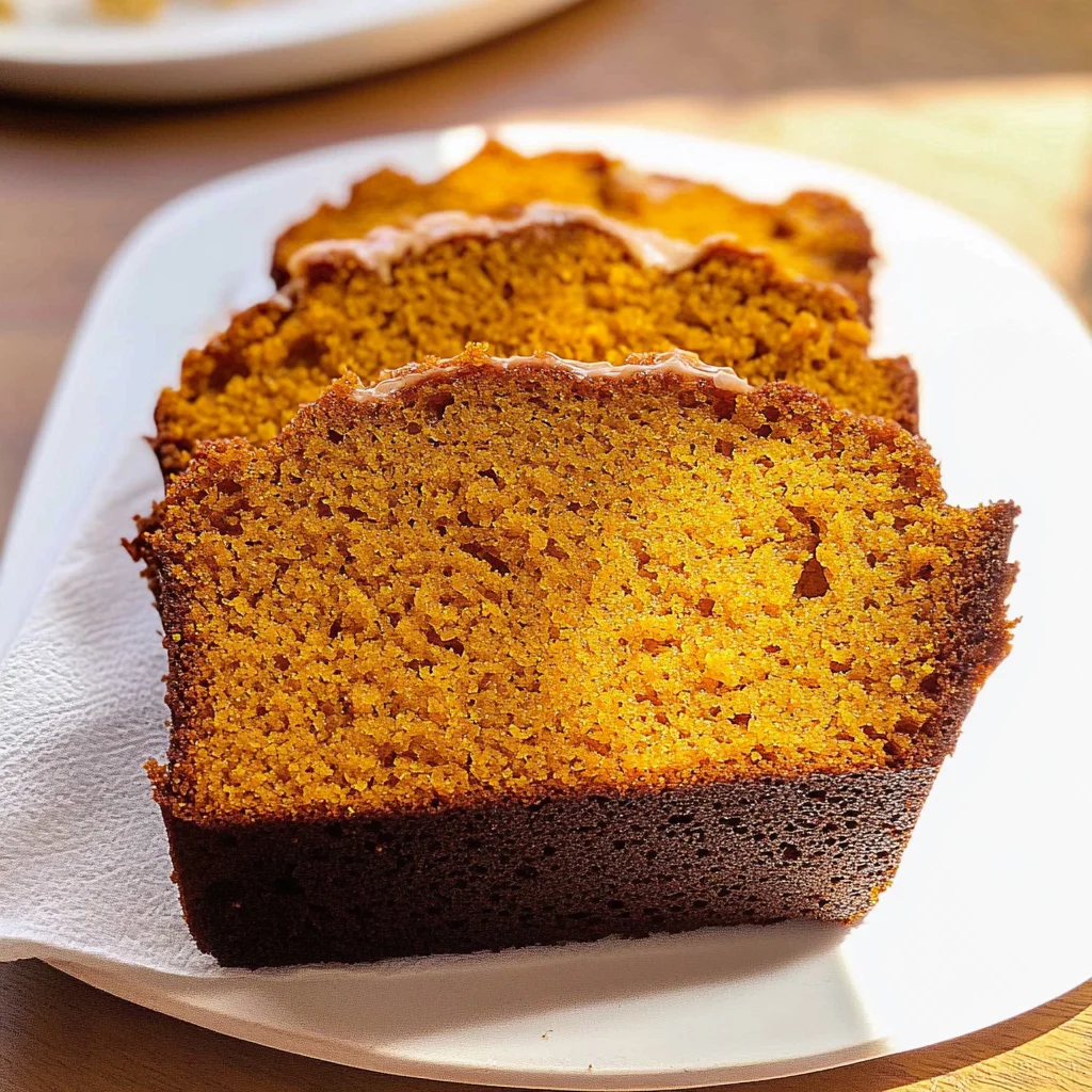 Vanilla Pudding Pumpkin Bread