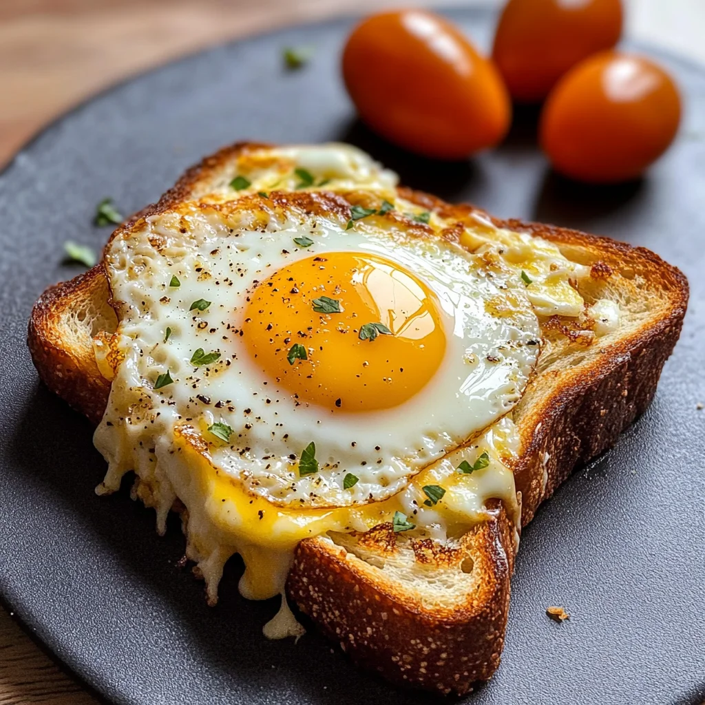 Air Fryer Egg and Cheese Toast
