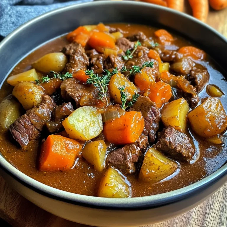 Autumn Harvest Beef Stew: An Incredible Essential Recipe for Fall