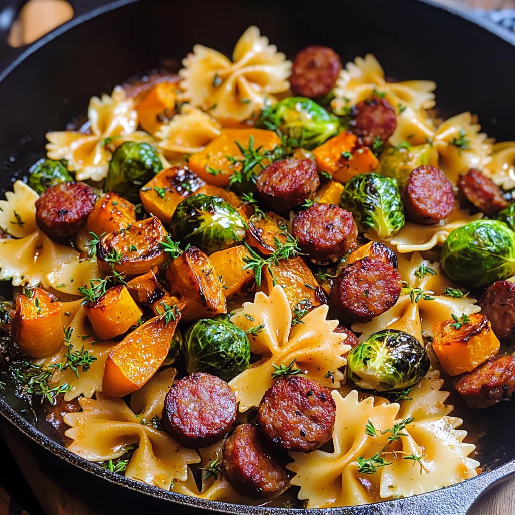 Autumn Sausage Pasta Squash: Amazing 25-Min Fall Favorite