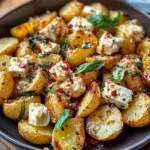 Baked Feta Potatoes