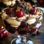 Black Forest Trifle for Christmas
