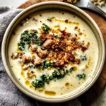 Cauliflower Sausage Kale Soup