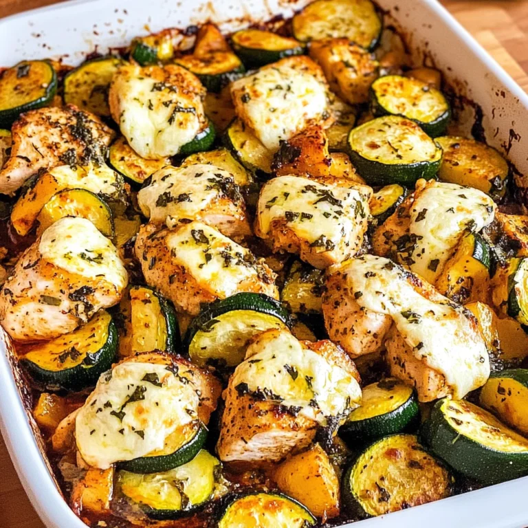 Chicken Zucchini Bake