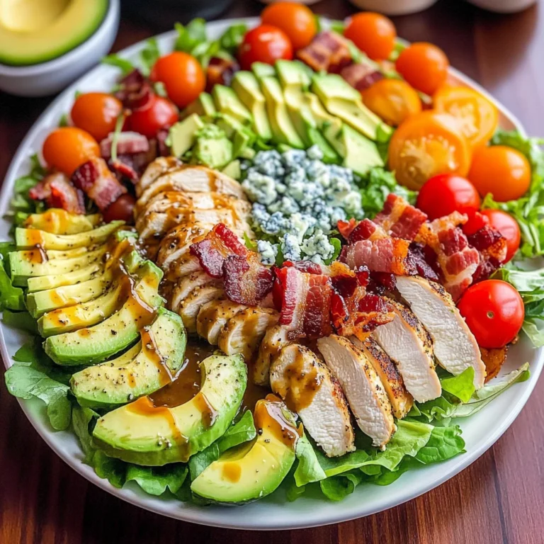 Cobb Salad with the Best Cobb Salad Dressing