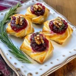 Cranberry Brie Bites