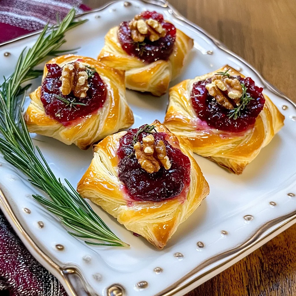 Cranberry Brie Bites