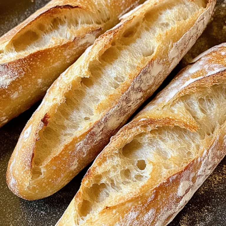 Crusty Mini Baguettes