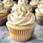 Easy Almond Cupcakes (With Almond Buttercream)