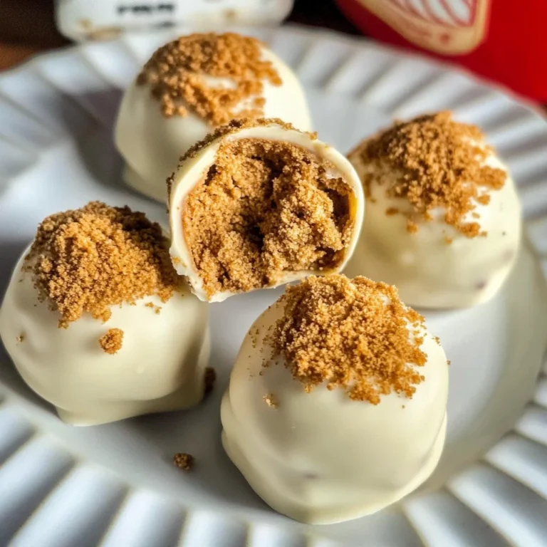 Easy Biscoff Truffles