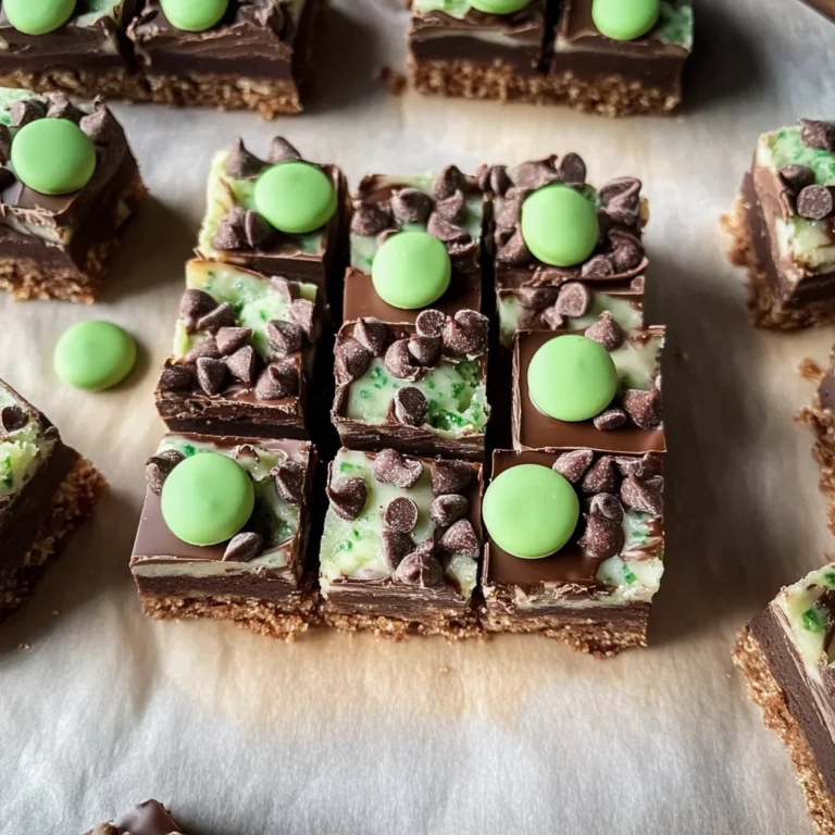 Easy No-Bake Mint Aero Traybake Recipe