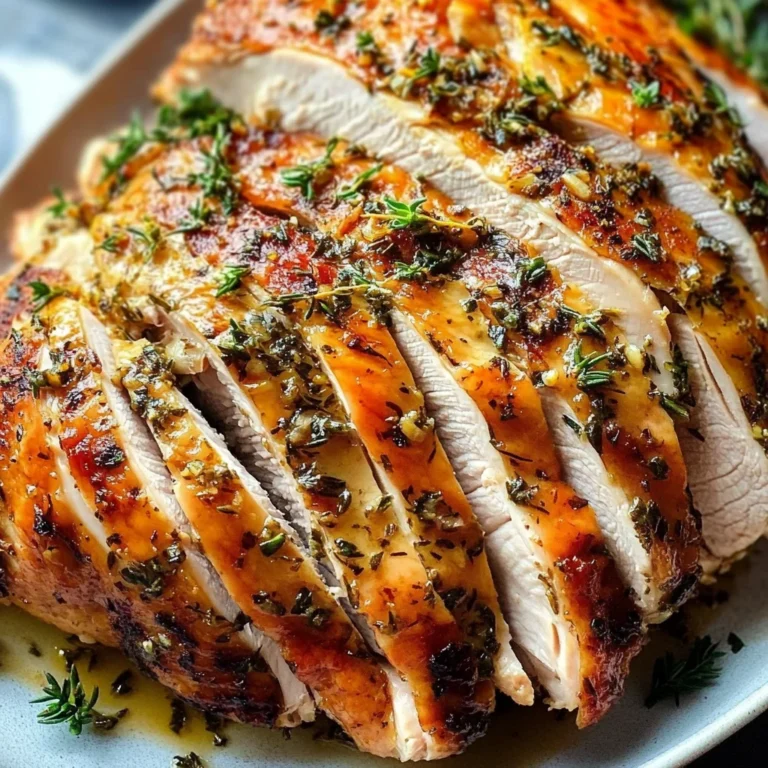 Garlic Herb Butter Roast Turkey: The Incredible Ultimate Recipe for a Delicious Feast