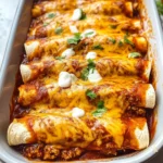 Ground Beef Enchiladas