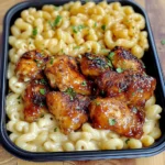 Honey Pepper Chicken Mac and Cheese